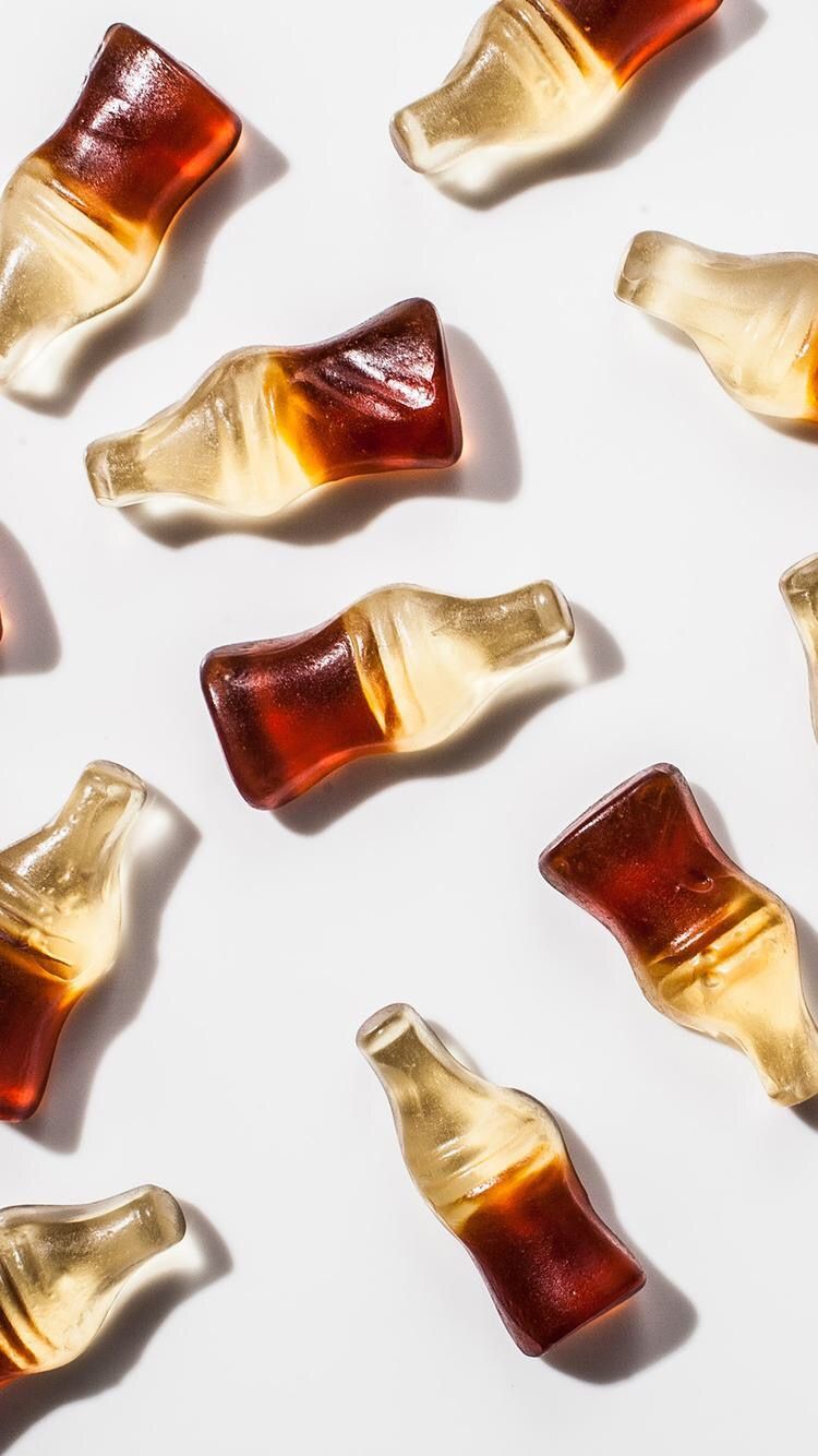 Bouteilles Cola Gélifiées